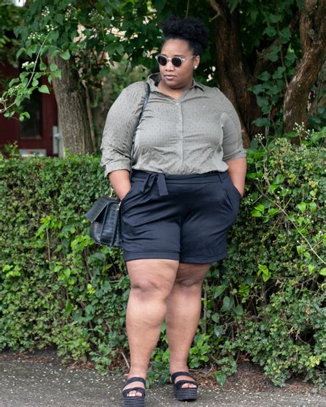 plus size korte broek